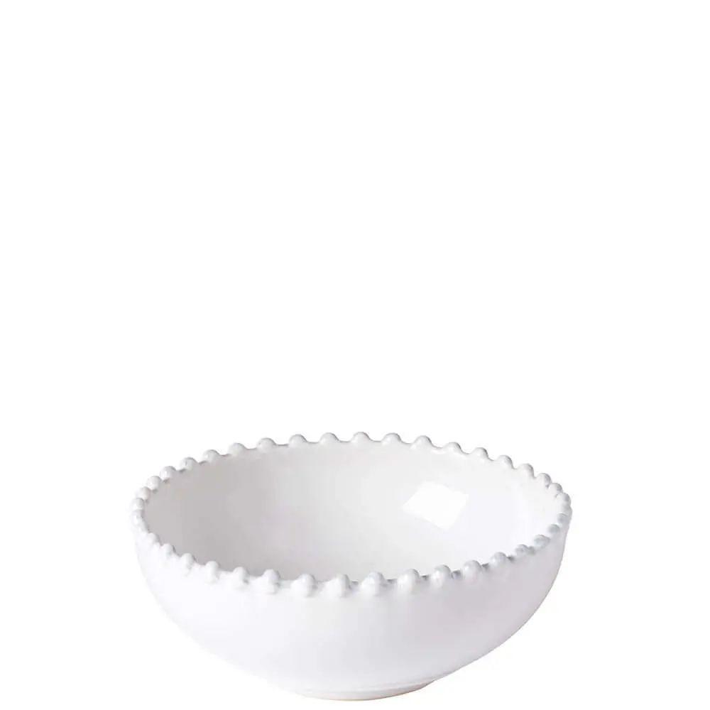 Costa Nova Pearl White Low Bowl